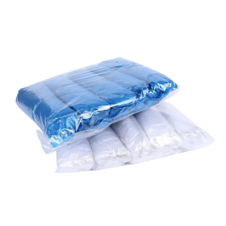 Disposable Blue CPE Plastic Arm Cover Sleeves for Food Industry PE Safety Products