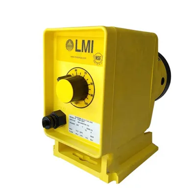 Chemical chlorine dosing pump for water treatment plant