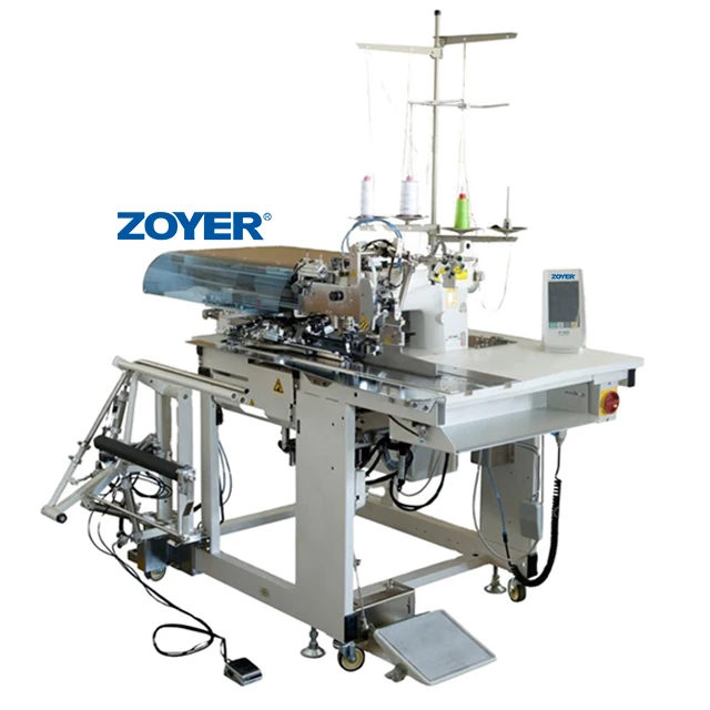 ZY-KD896N zoyer автоматическая машина для производства салфеток прямой привод оверлок швейная оторочка карман промышленной швейной машины