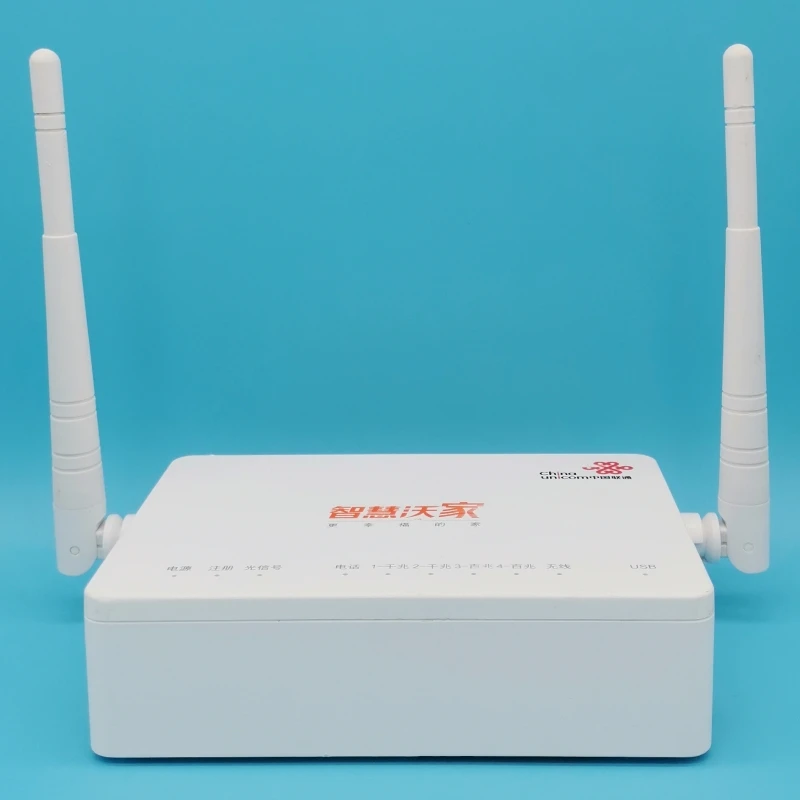 Used Original Wholesale price F677v9 F477V9 XPON GPON EPON ONU 2GE+2FE 1TEL WIFI ONT with English Version
