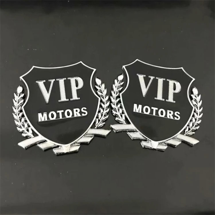 customized chrome auto emblem motorcycle emblems