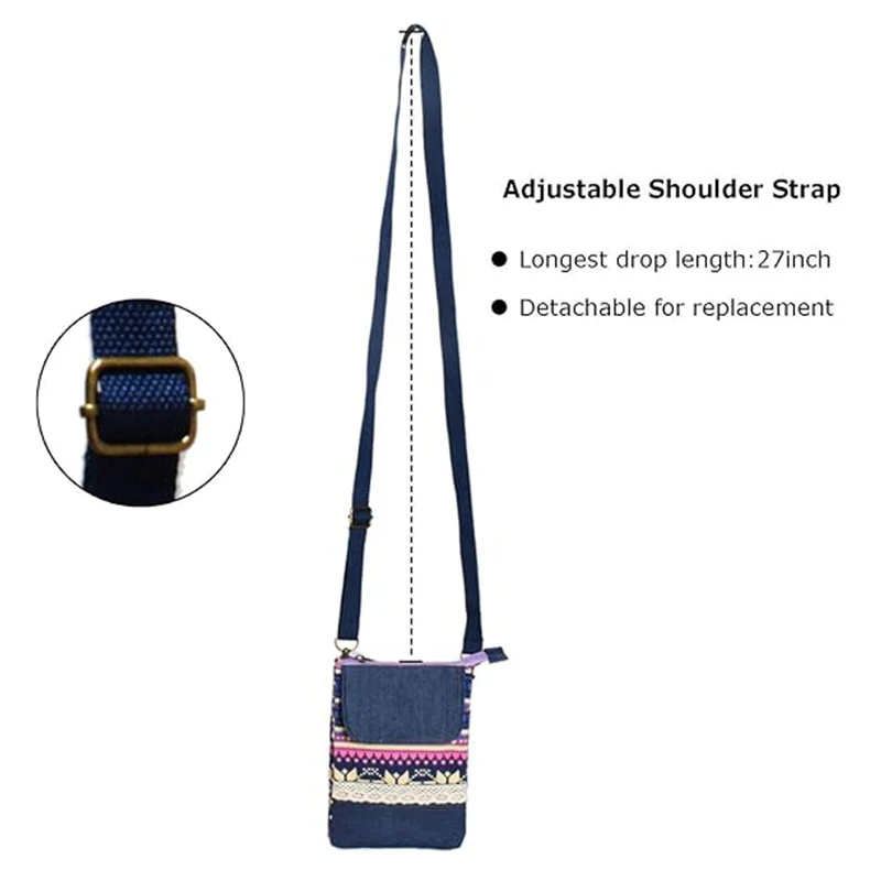 U275 Small Crossbody Bag for Women Mobile Phone Purse Shoulder Handbags Coin Pouch for shopping travel Mobile Phone Bags