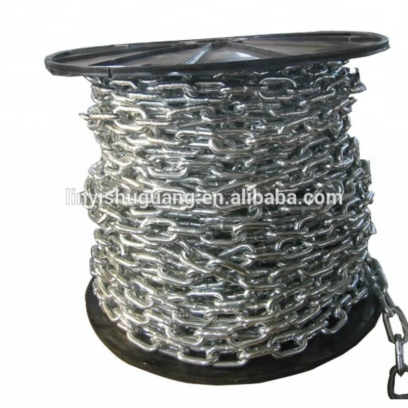 DIN766 5mm Stainless Steel Link Welded Chain