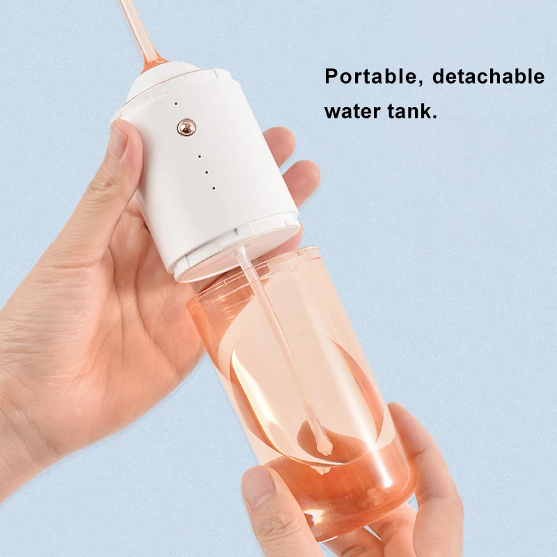  2021 Portable Teeth Cleaning Device Ipx7 Cordless Water Flosser Oral