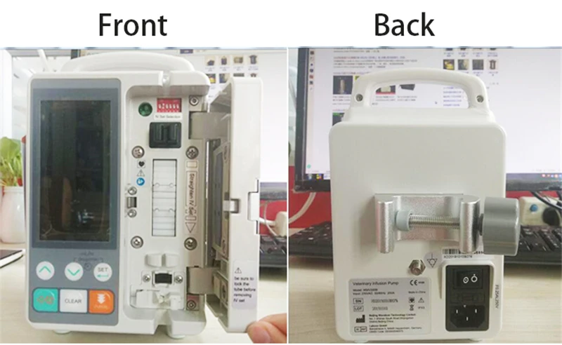 Wondcon High Quality Pet Animal Electronic Portable IV Infusioin Pump Price Manufacture