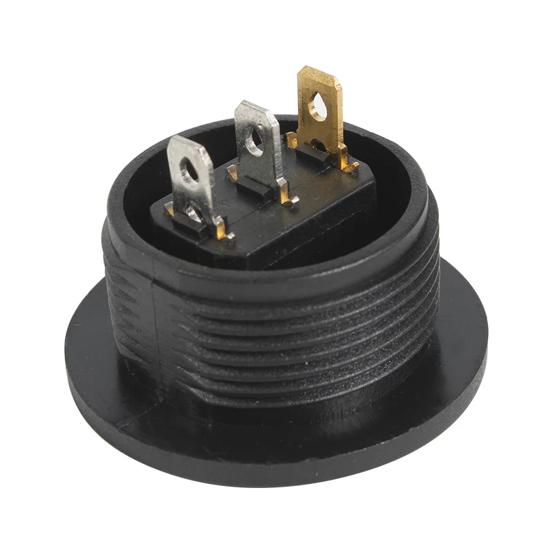 TYTXRV OEM High Quality RV Accessories Black Color Green Light 12V/24V Button Circular Light Switch