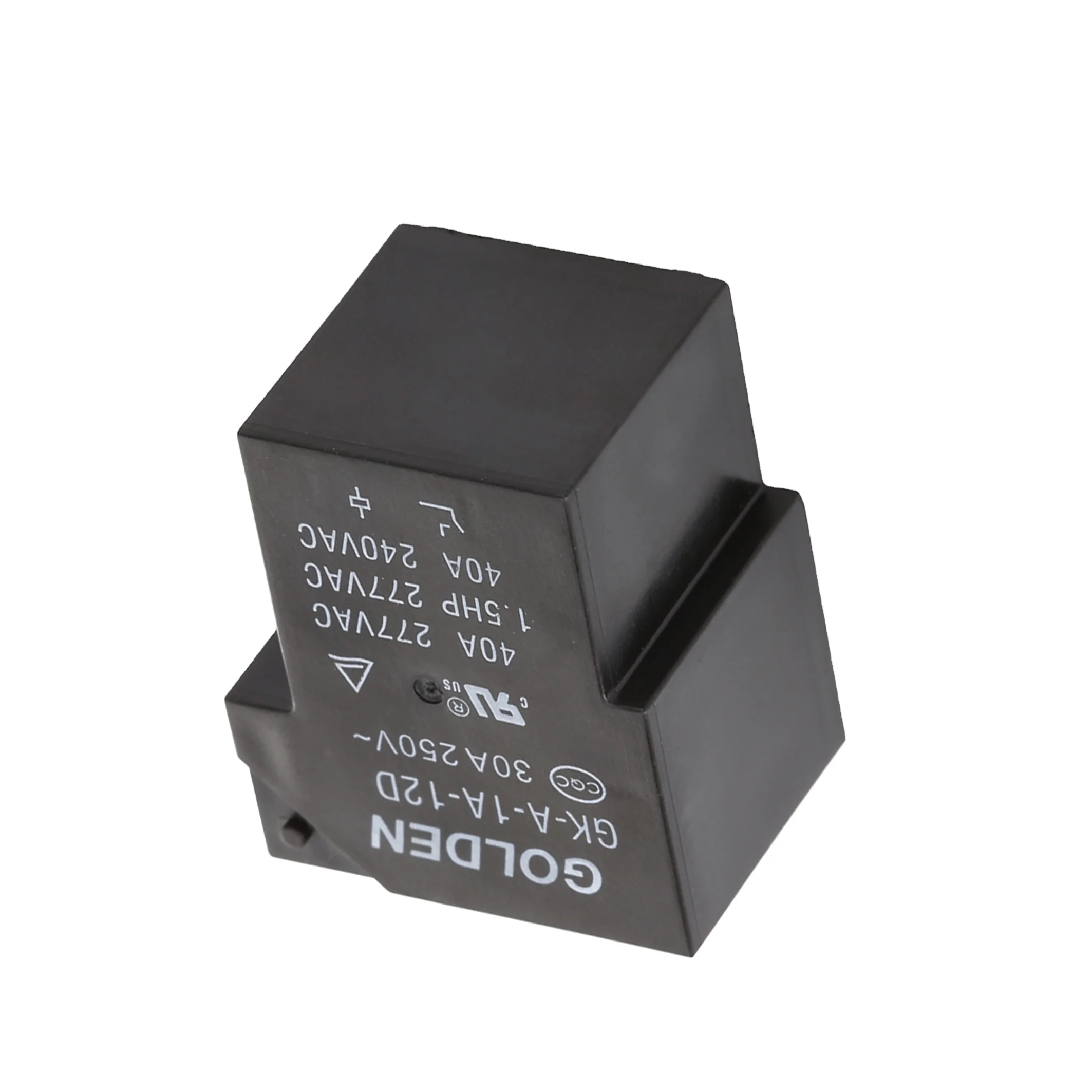 GOLDEN T shape relay cross T90 PCB control SPNO 1A form 12VDC relay 30a 250vac 4pins for general purpose