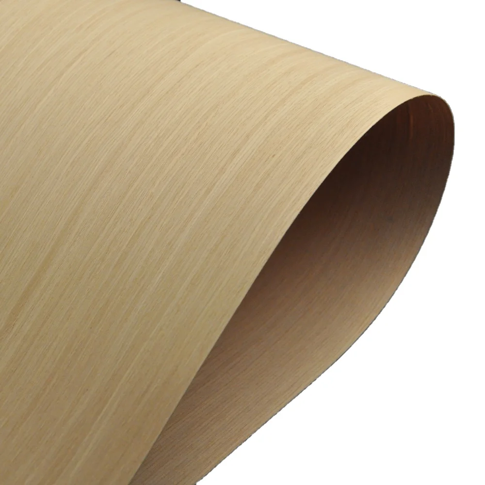 Greenland Free Sample New Design White Oak Wood Veneer 250x58cm Affordable Simple Style Engineering For Guitar