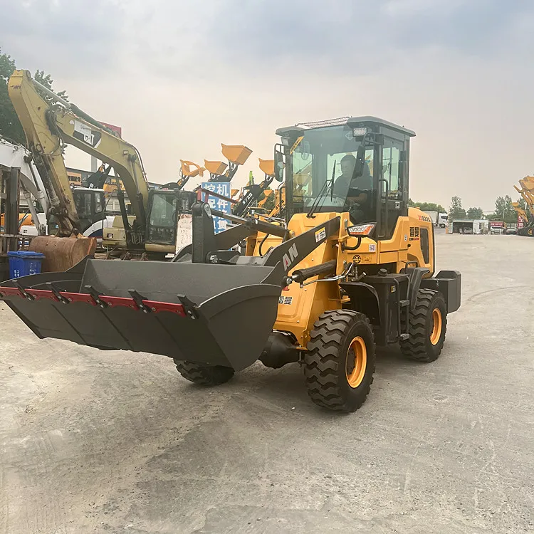 China-Made Small Compact Diesel Engine Loaders 1.8 3 4 5 Ton Agricultural Backhoe Wheel Loaders Wholesale