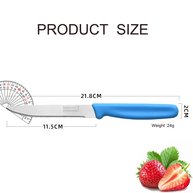 Best Food Grade 3 Piece kitchen Stainless Steel Meat Cutting Steak Filet Knife Set