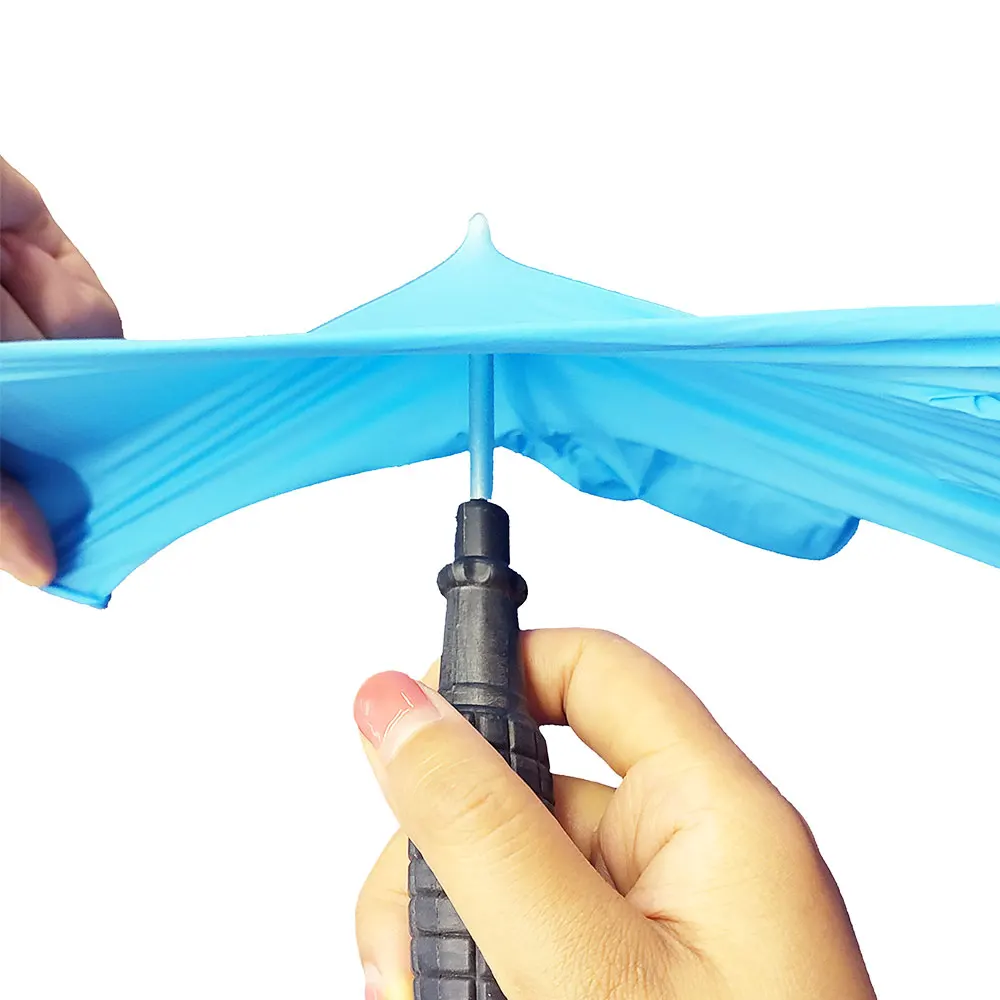 HLR HLR 100 Box Medical Gloves Manufacturers Cheap Prices Blue Examination Disposable Black Nitrile Gloves Powder Free Glove