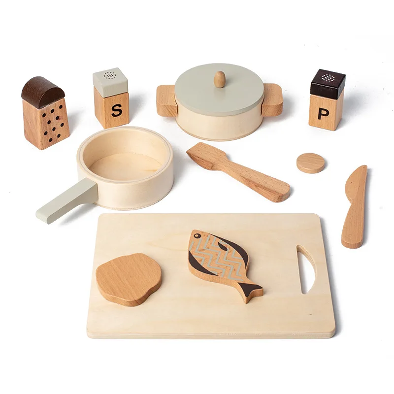 good quality mini kitchen toys real cooking set for kids, wood new arrivals kitchen set toy cooking pot toy, kid cooking kit