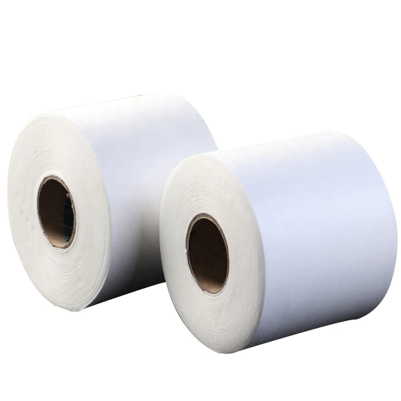 
JUHUA Raw Materials 30%Viscose 70%Polyester Plain Spunlace Nonwoven For Making Cleaning Wet Wipes 