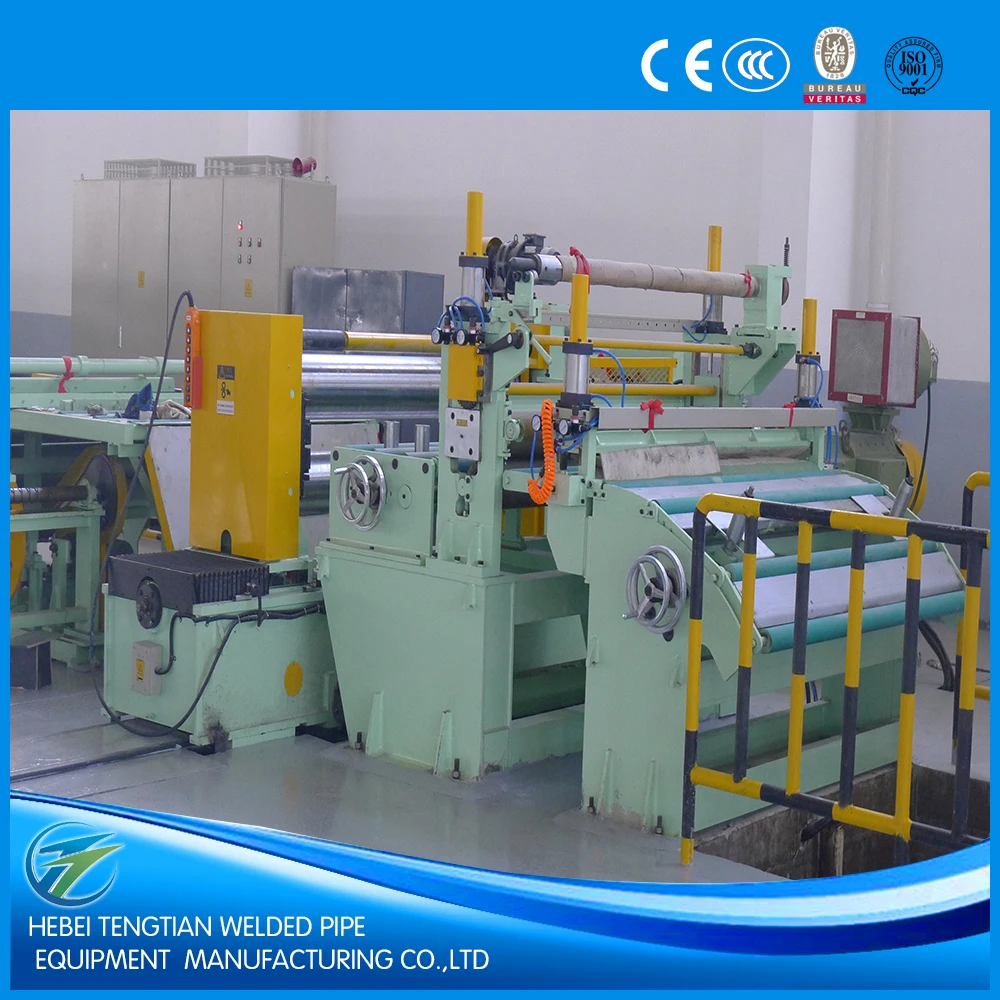steel slitting machinery production line steel coil cutting machine