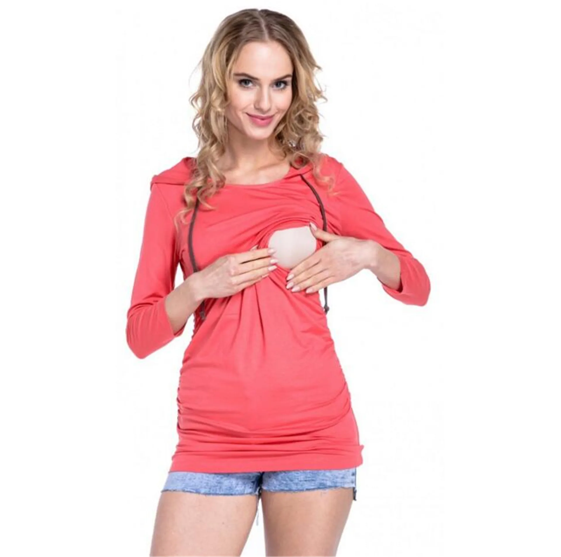  Wholesale women nursing hoodies maternity Hoodies &