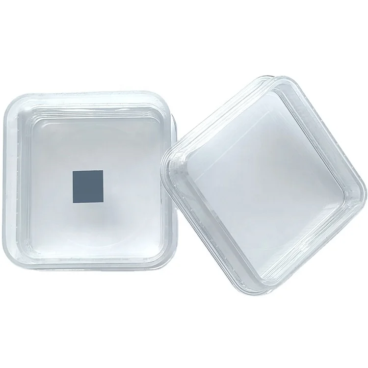 Customized indium phosphide 10*10*0.35mm semi-insulating  orientation 111 indium phosphide single wafer InP INgot or inp wafer