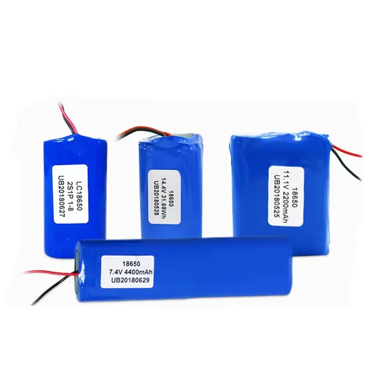 Производитель 18650 2s4p 7,4 В большая емкость аккумуляторной ионно-литиевая аккумуляторная батарея лампа аккумуляторная батарея электрического инструмента