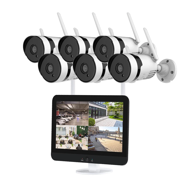  5MP 6CH высокое качество Коммерческая Беспроводная камера видео наблюдения ip-камера с 5 ТБ hikevision 5mp для системы наружной безопасности