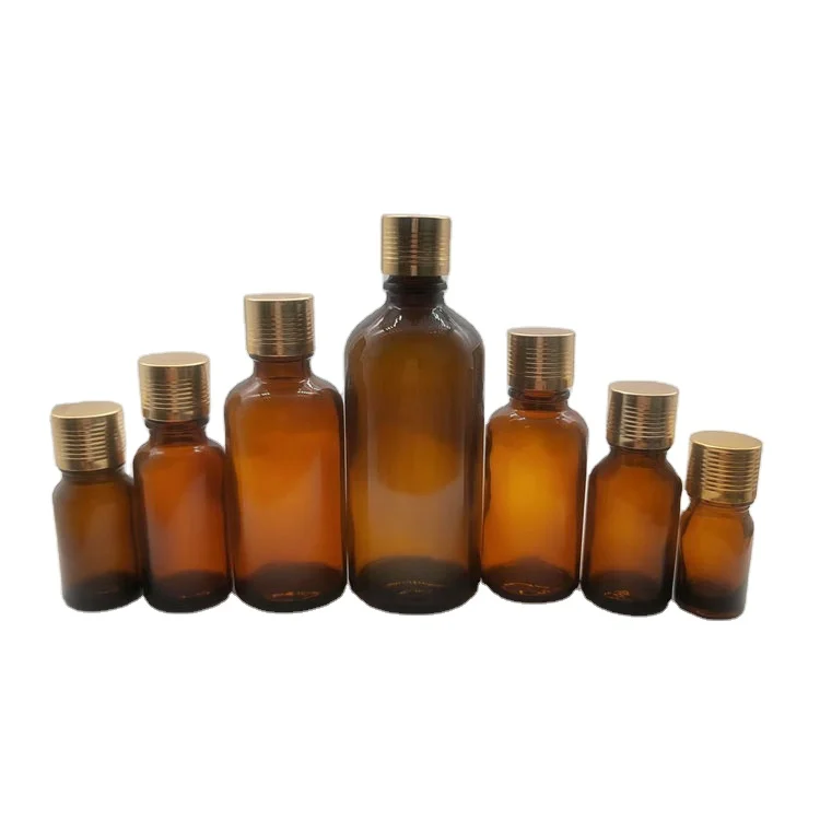 Factory wholesale 10ml amber euro glass bottle  with dropper insert and aluminium cap