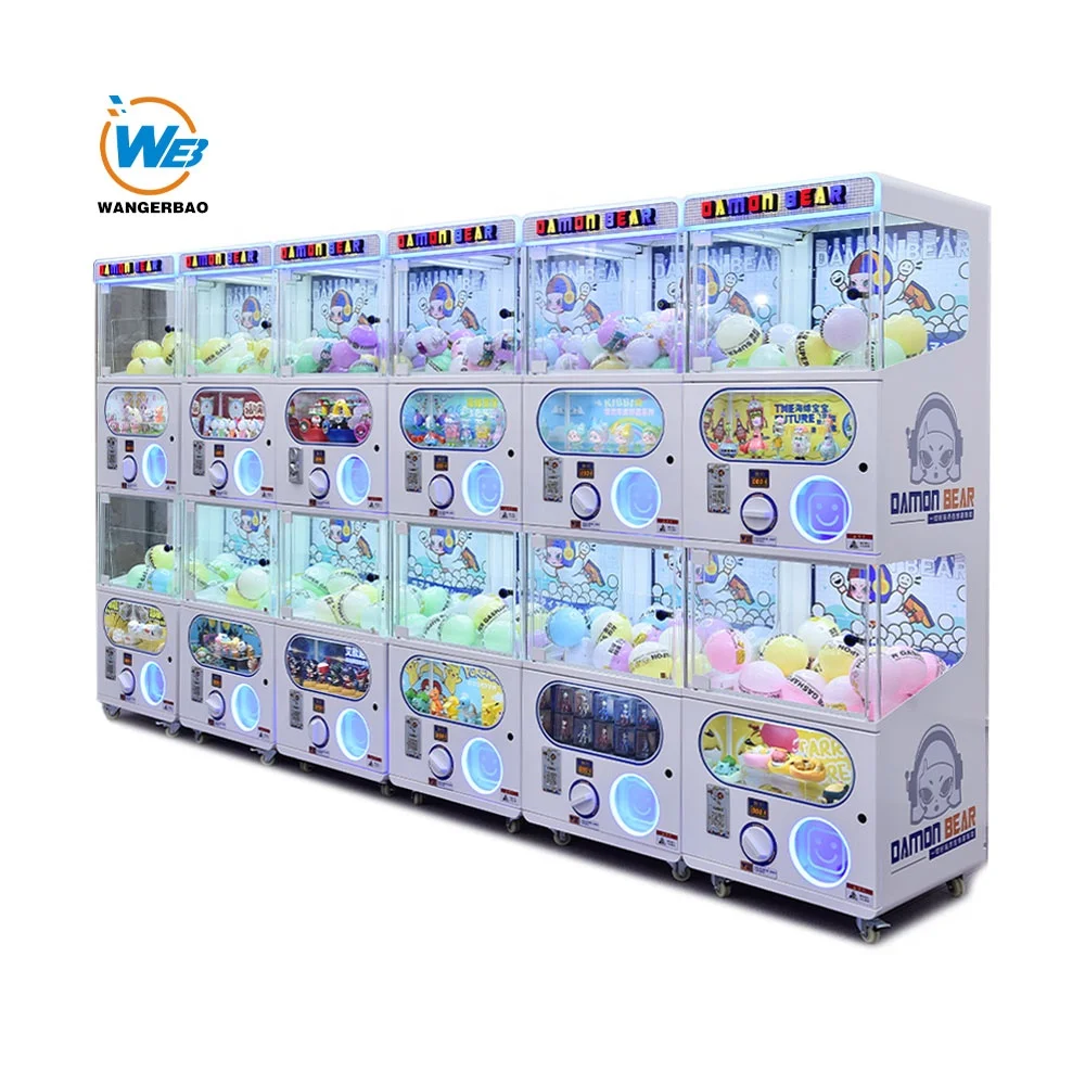 Wholesale Commercial Kids Play Mini Twisted Egg Gacha Gashapon Capsule Coin Operated Custom Gifts Toys Vending Gashapon Machine