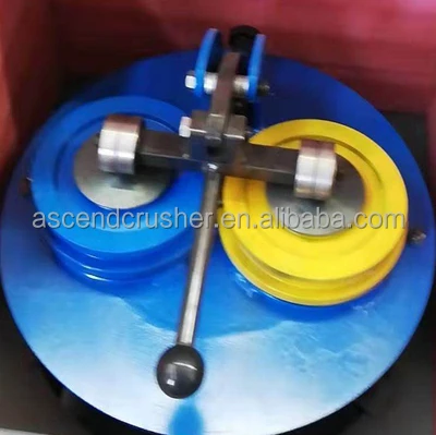 Lab laboratory stone powder sample making vibrating sealed bowl  pulverizer grinder mill machine