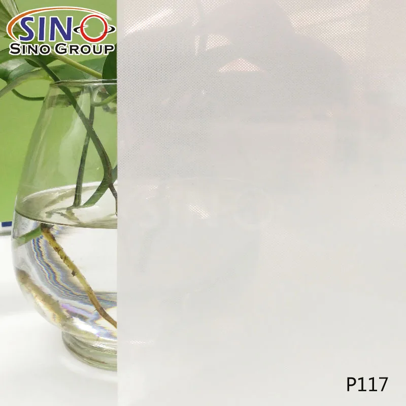 Vinyl Suppliers Transparent And Translucent Matte Textures Window Decoration Stickers Frost Glass Paper