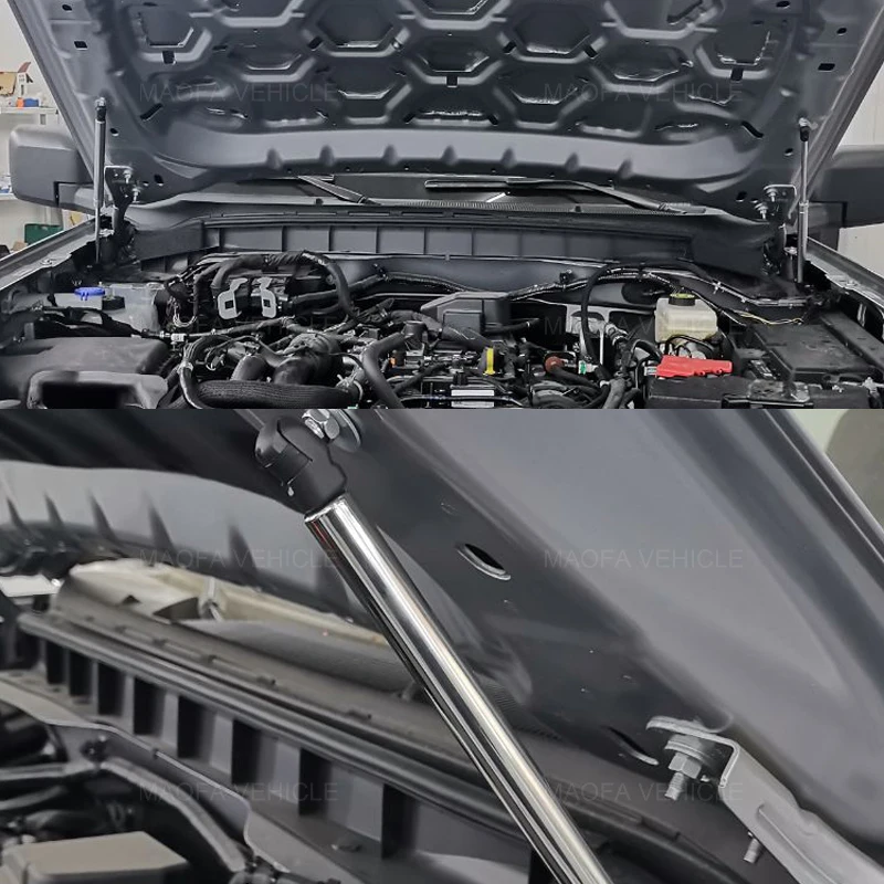 2022 2023 Car Accessories Damper Front Hood Hatch Struts Lift Bonnet Gas Struts Hood Strut For Ford Bronco 2/4 Door 2021