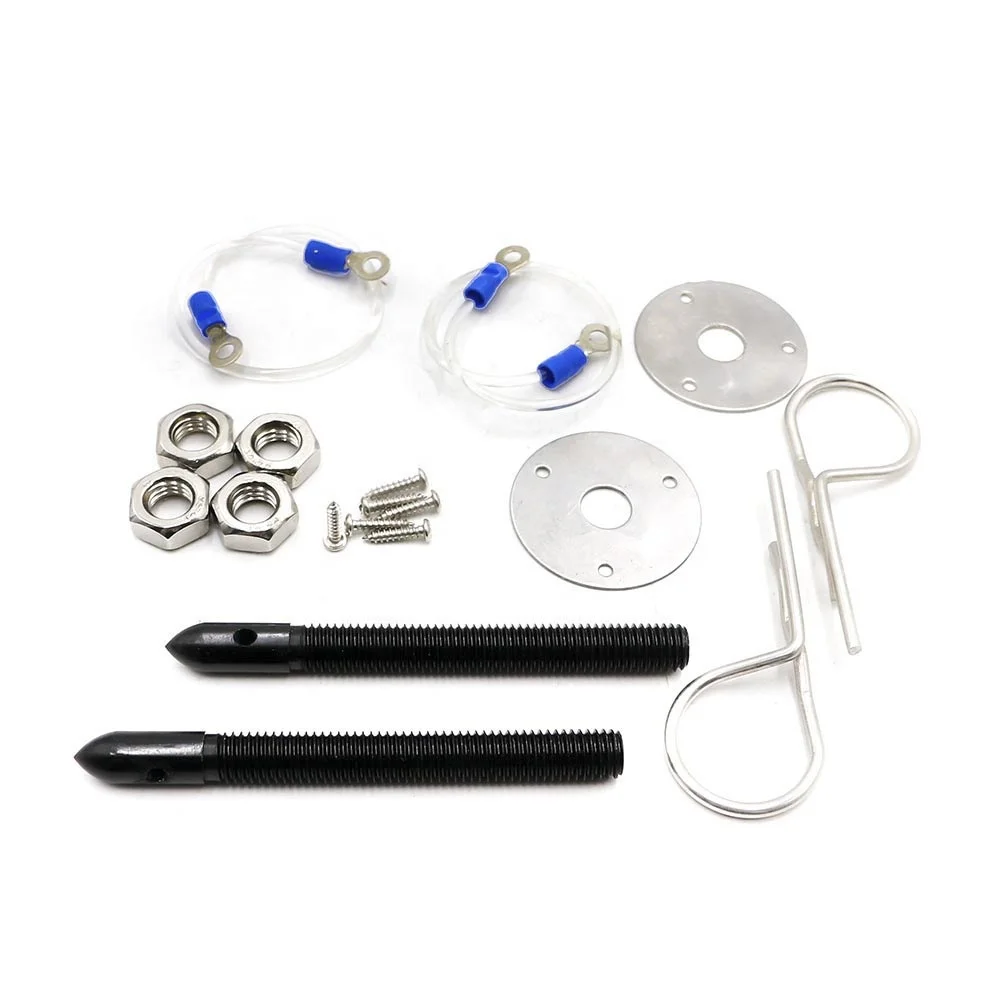 Четыре цвета сплав вниз замки капота шпильки капот Pin замки инструментов