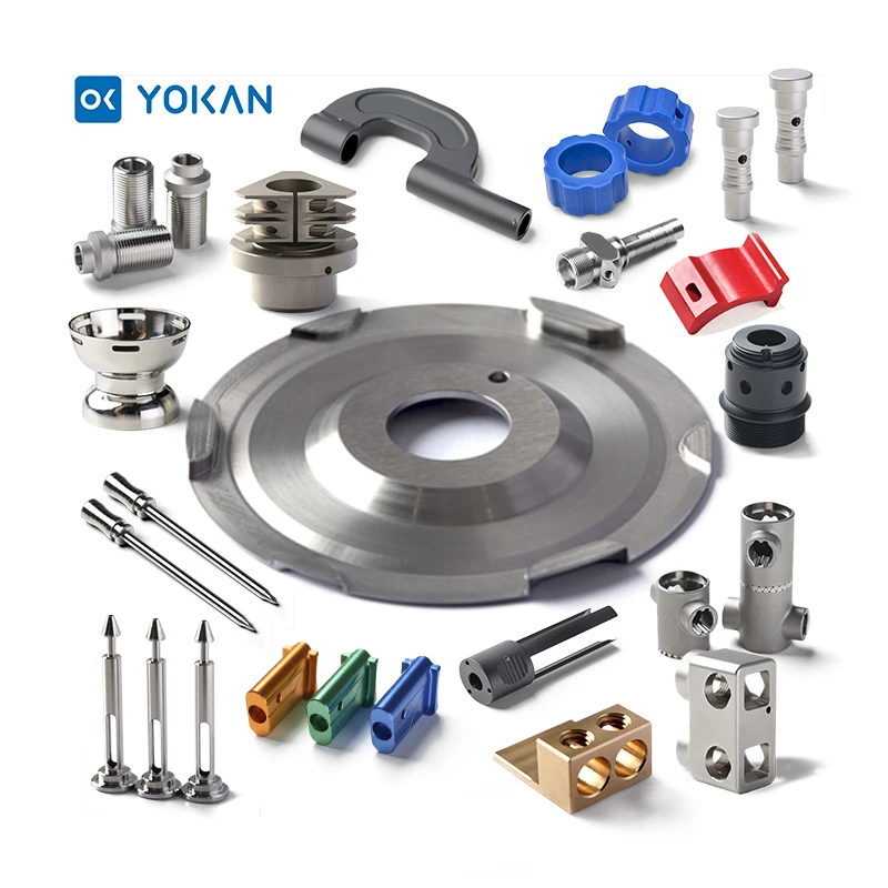 Custom CNC Machining of Metal Parts Rapid Prototyping Service for Aluminum Steel Stainless Steel with High Quality Manufacturing