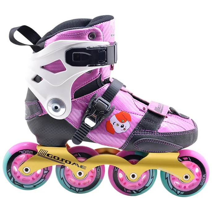 Gosome GX-1602B inline speed skates for kids and children freestyle slalom skate