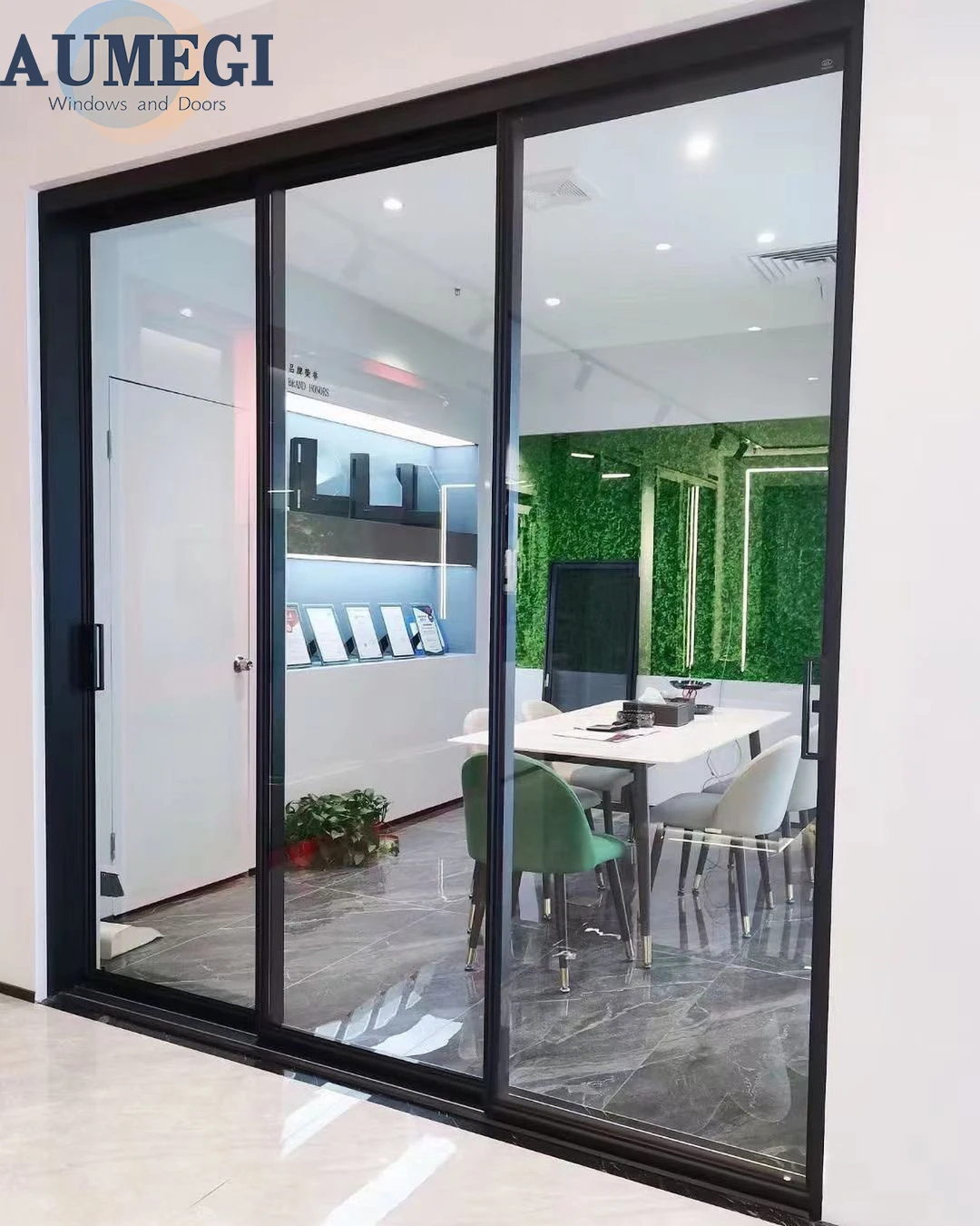 Best Price Low-E Glass Narrow Frame Window Sliding Door Accordion