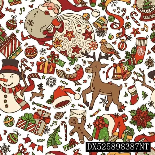 No moq custom Christmas printed Bullet fabric digital printing Liverpool fabric for headwrap wholesale