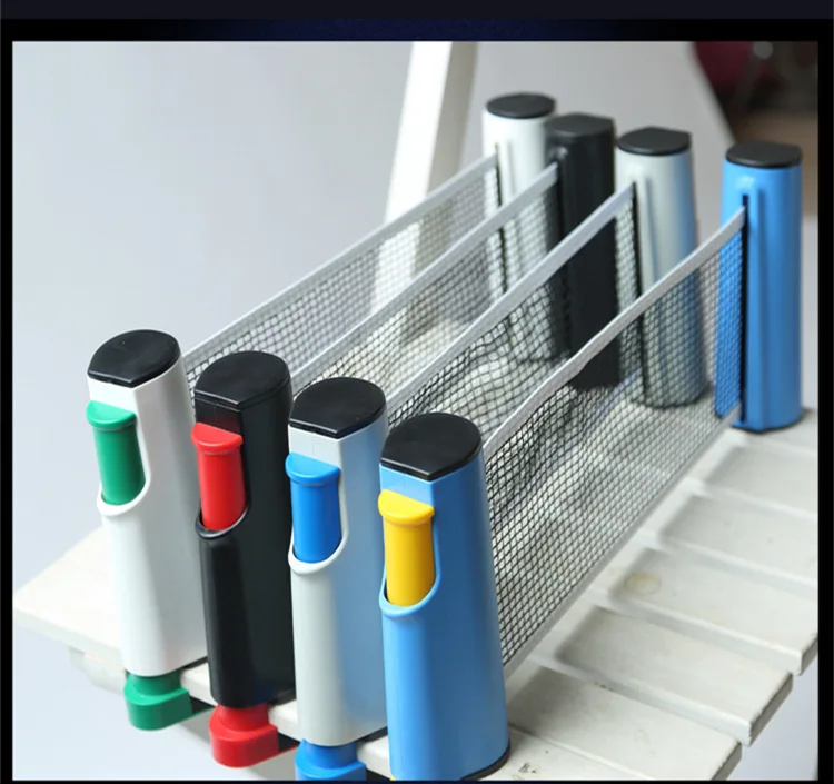 
Table Tennis Net Portable Retractable Ping pong Post Net Rack For Any Table 