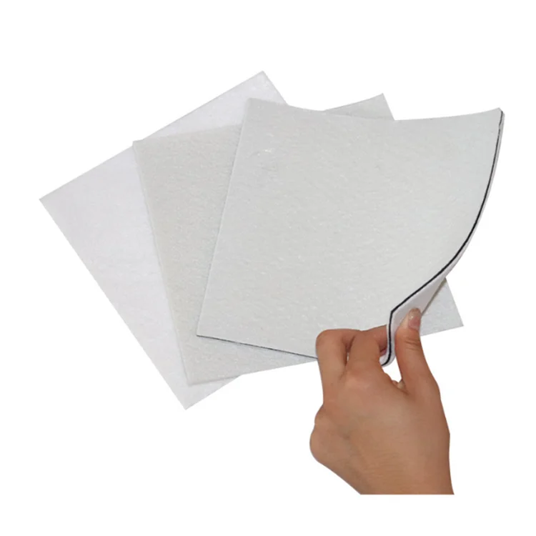 Composite geomembrane impermeable composite  One piece of geotextile and one landscape lake filament composite geomembrane