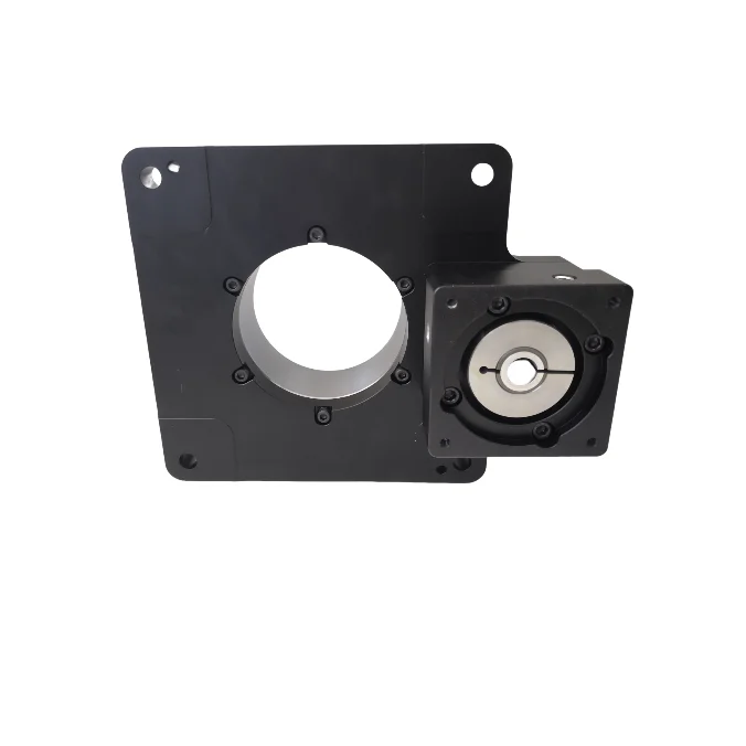 85 Hollow Shaft Rotating Actuator 10 18 ratio hollow actuator for nema 23 stepper motor 400w servo motor