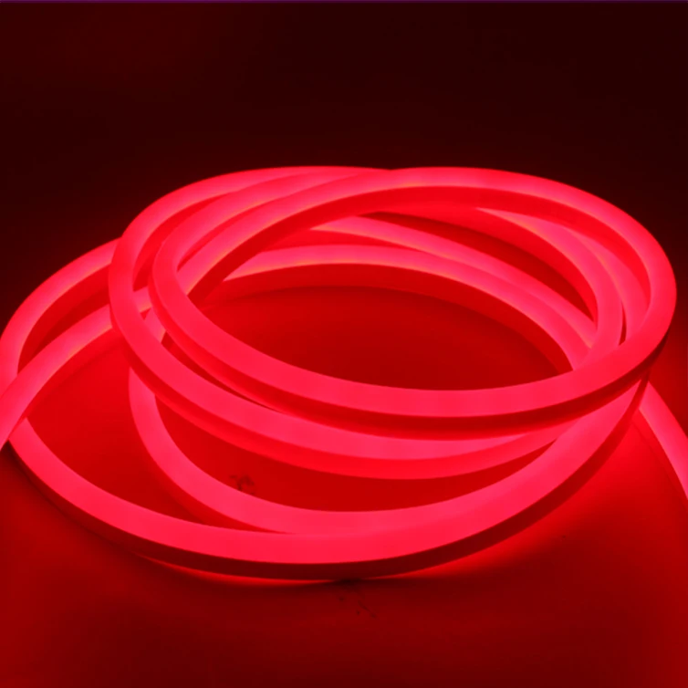 Plastic Side Emitting LED Strip RGBW RGBCW Neon Rubber 90 Step Neon Lights Silicone Cover 24V Neon Lights for Wall 50000 IP44