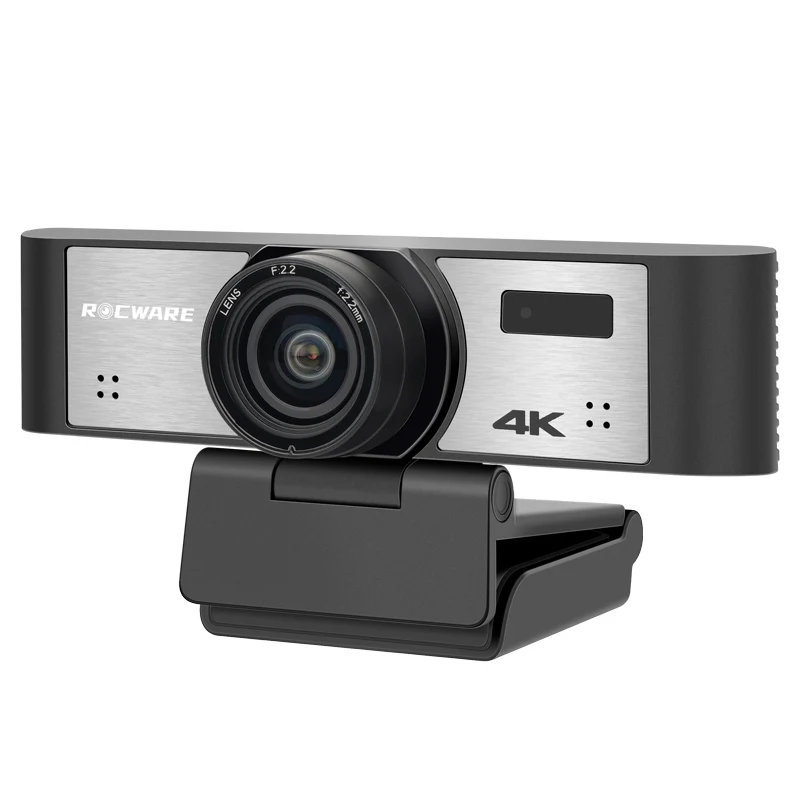 Rocware компактная широкоугольная 110 градусов камера для красивого ПК 4K ultra HD с автослежением eptz