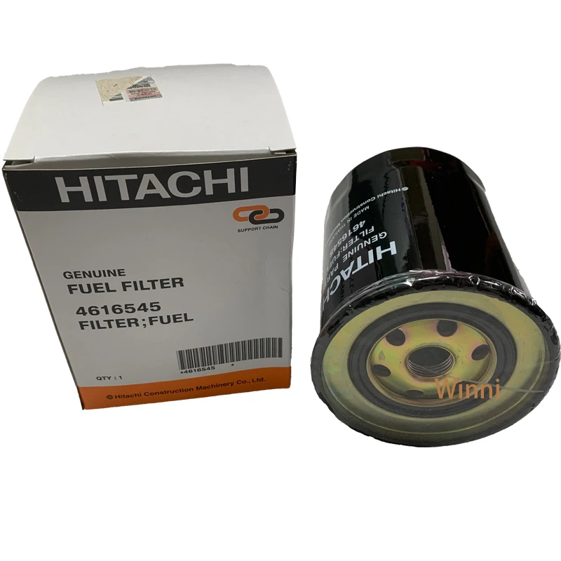 Genuine Excavator Parts fuel filter 4616545  for Hitachi engine ZX210(LC) ZX210W ZX225US(LC) ZX250LC(N)