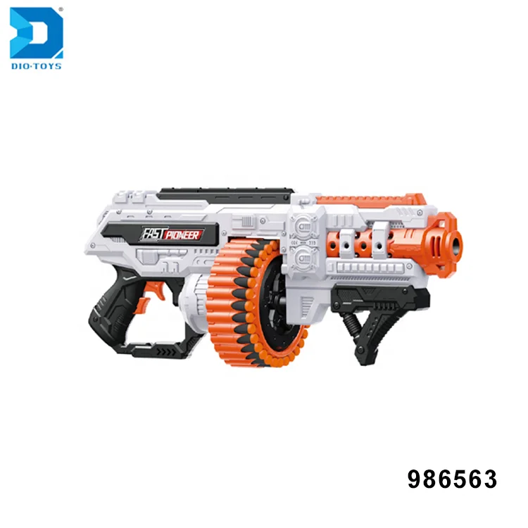 safety design electric toys plastic gun soft bullet