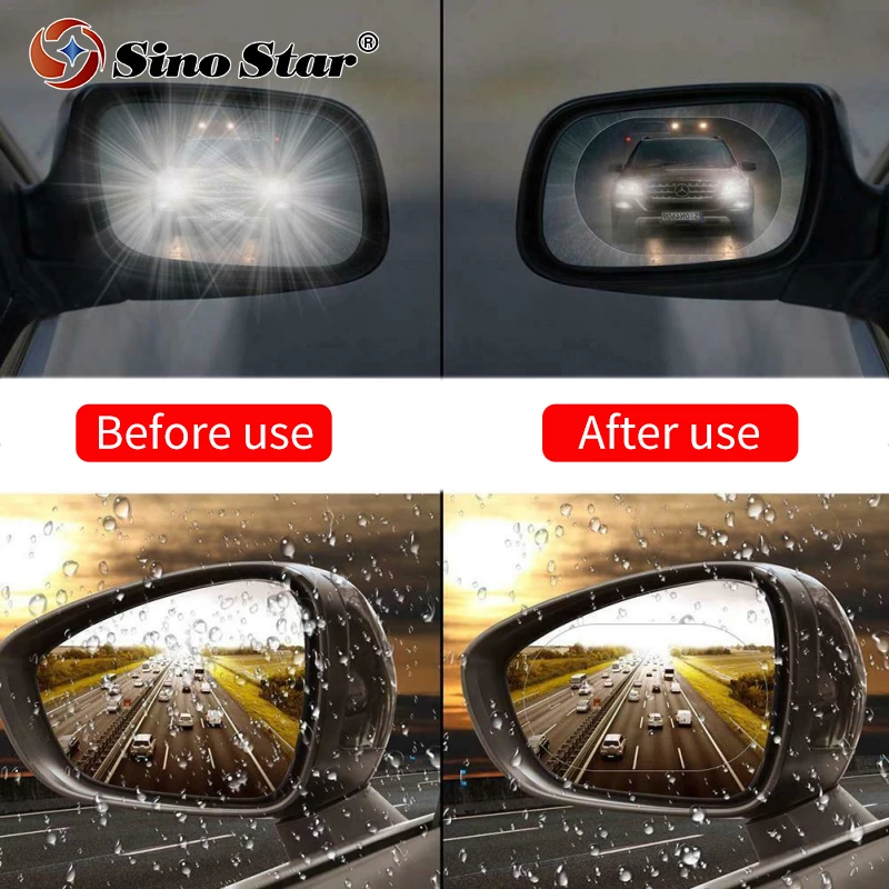 Anti Rain Anti Fog Motorcycle Screen Film, Anti Fog Rainproof Helmet Screen Protector