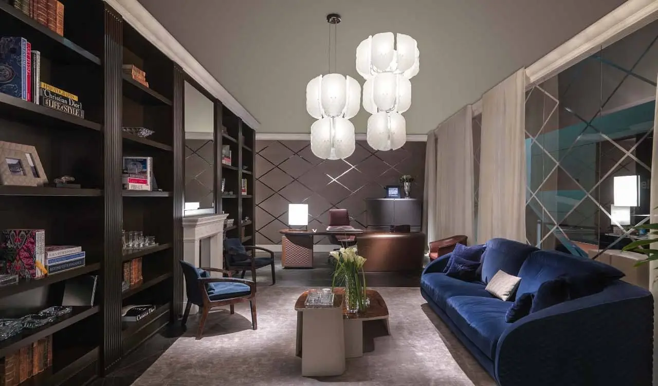 Light Luxury Genuine Leather Postmodern Italian Style Living Room Package Sofa Furniture New Design Furniture Sofa