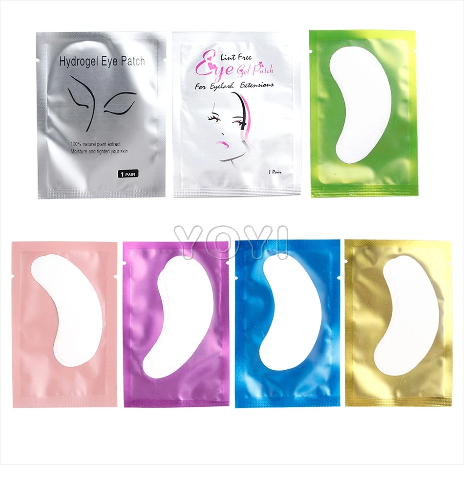 
High quality Disposable collagen eyepads for individual eyelash extensions eyepatch eyelash extension eye gel pads 