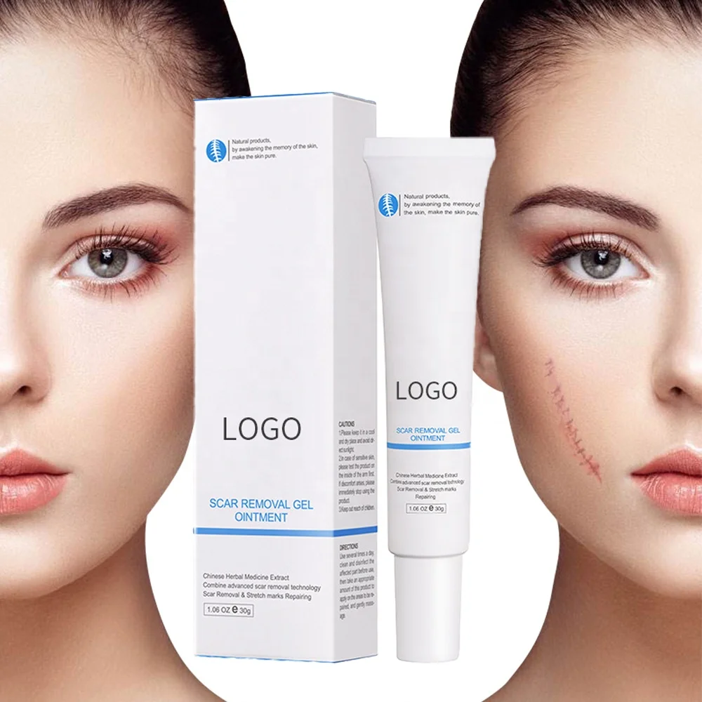 New Arrive 30g Organic Herbal Repair Gel New Old Scars Skin Face Body Scar Removal Gel Ointment