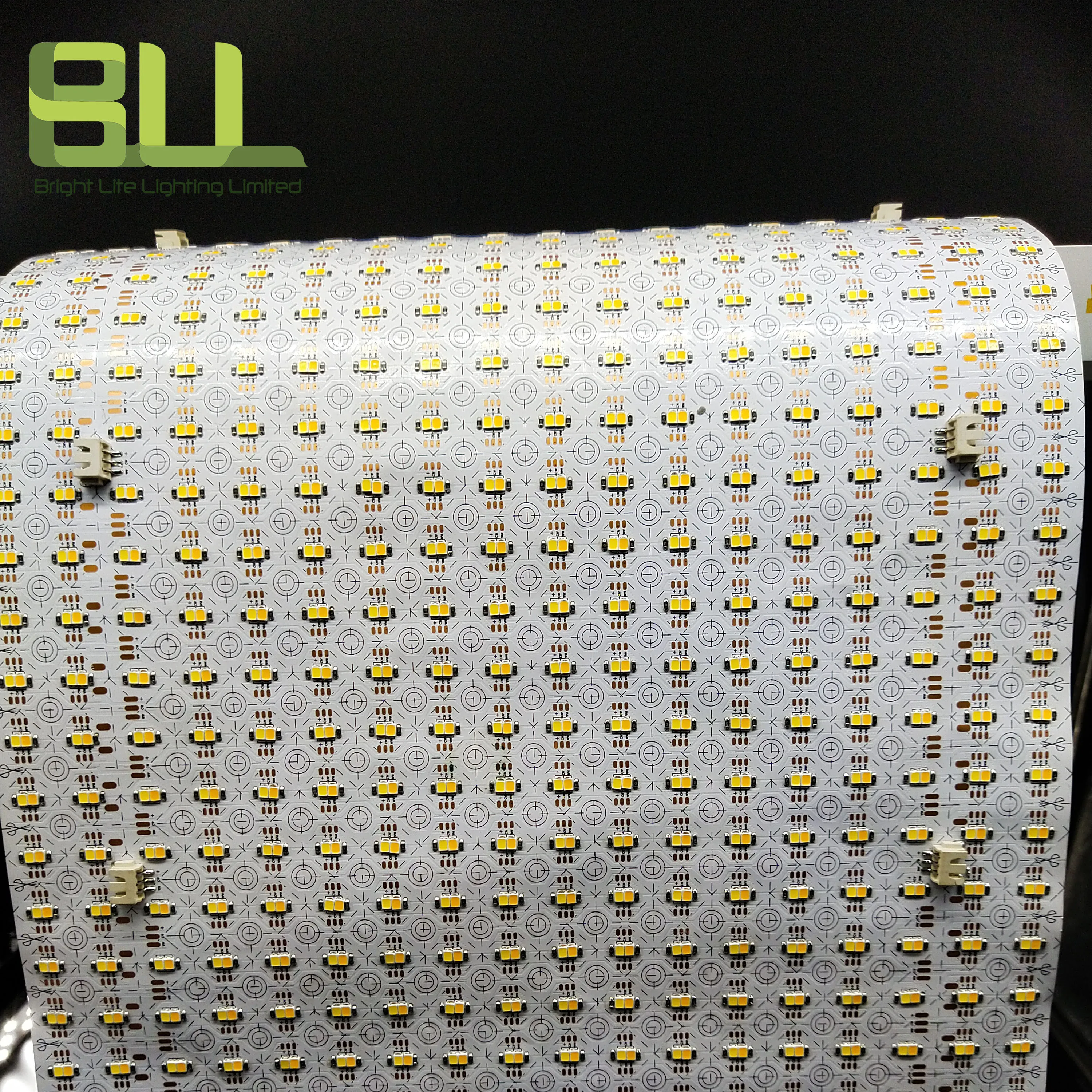 Cuttable  Dual color  2835 24V  1296LED Flexible LED Sheet Light For Advertisement Backlight Lighting