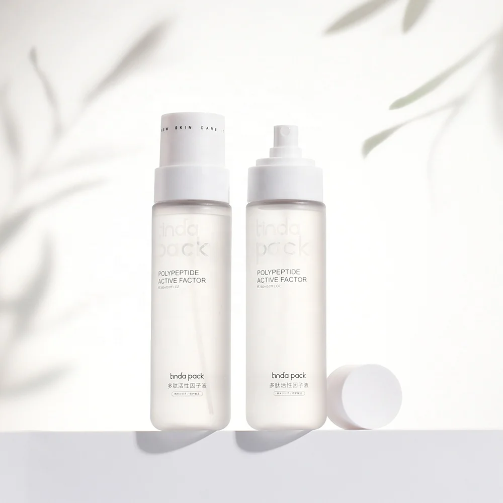 Wholesale Empty 160ml Fine Mist Pet Luxury Lotion Toner Bottle Plastic Spray Bottle For Cosmetic Packaging