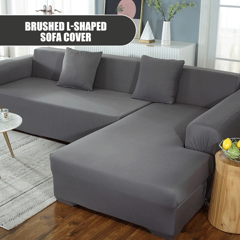 Anti Cat Scratch Sofa Covers For Living Room Solid Color Sofa Cover Stretch Slipcovers Elastic Couch Covers For Sofas Sectional