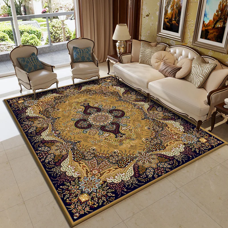 Xnuoao Carpets and Rugs for sale Living Room Floor Carpet Door Mat Machine Made Turkey Style 3D Persian Polyester Modern