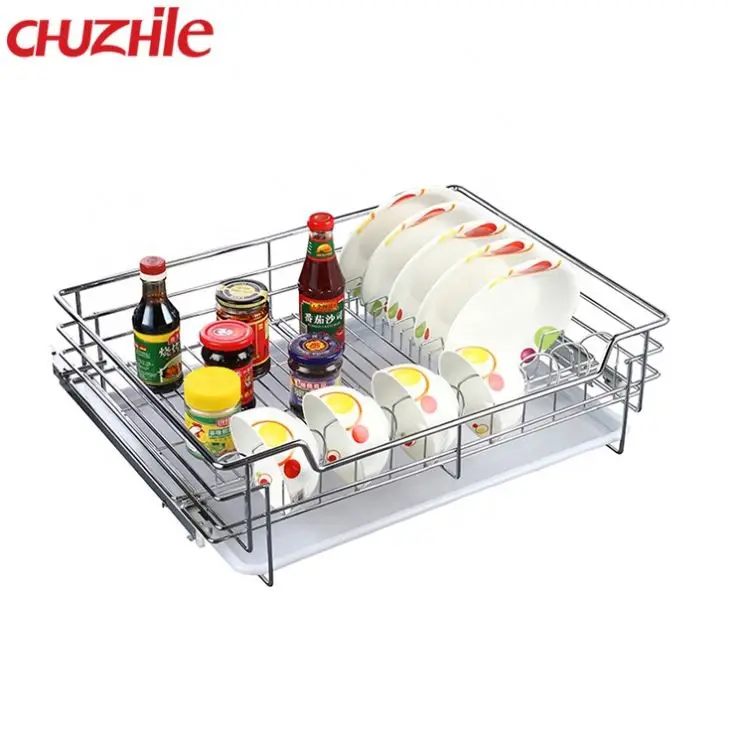 hot sale 304 stainless steel kitchen storage baskets