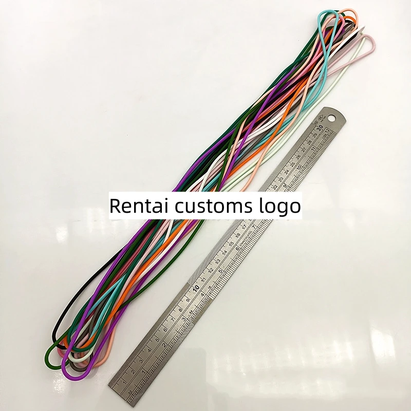 Large Silicone Rubber Bands 7 Inch Elastic Rubber Wrapping Bands Extra Large Rubber Bands for Notebook Office