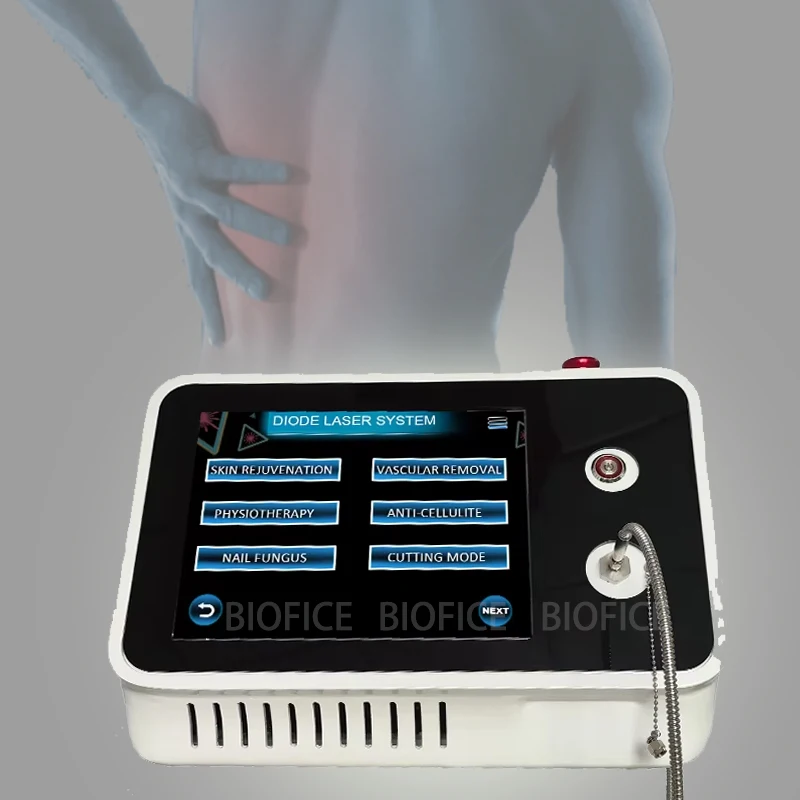 Podiatry diode laser device nail fungus treatment toenail laser podology machine for onychomycosis treatment